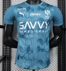 2526 Al Hilal Saudi away third player version Soccer Jersey